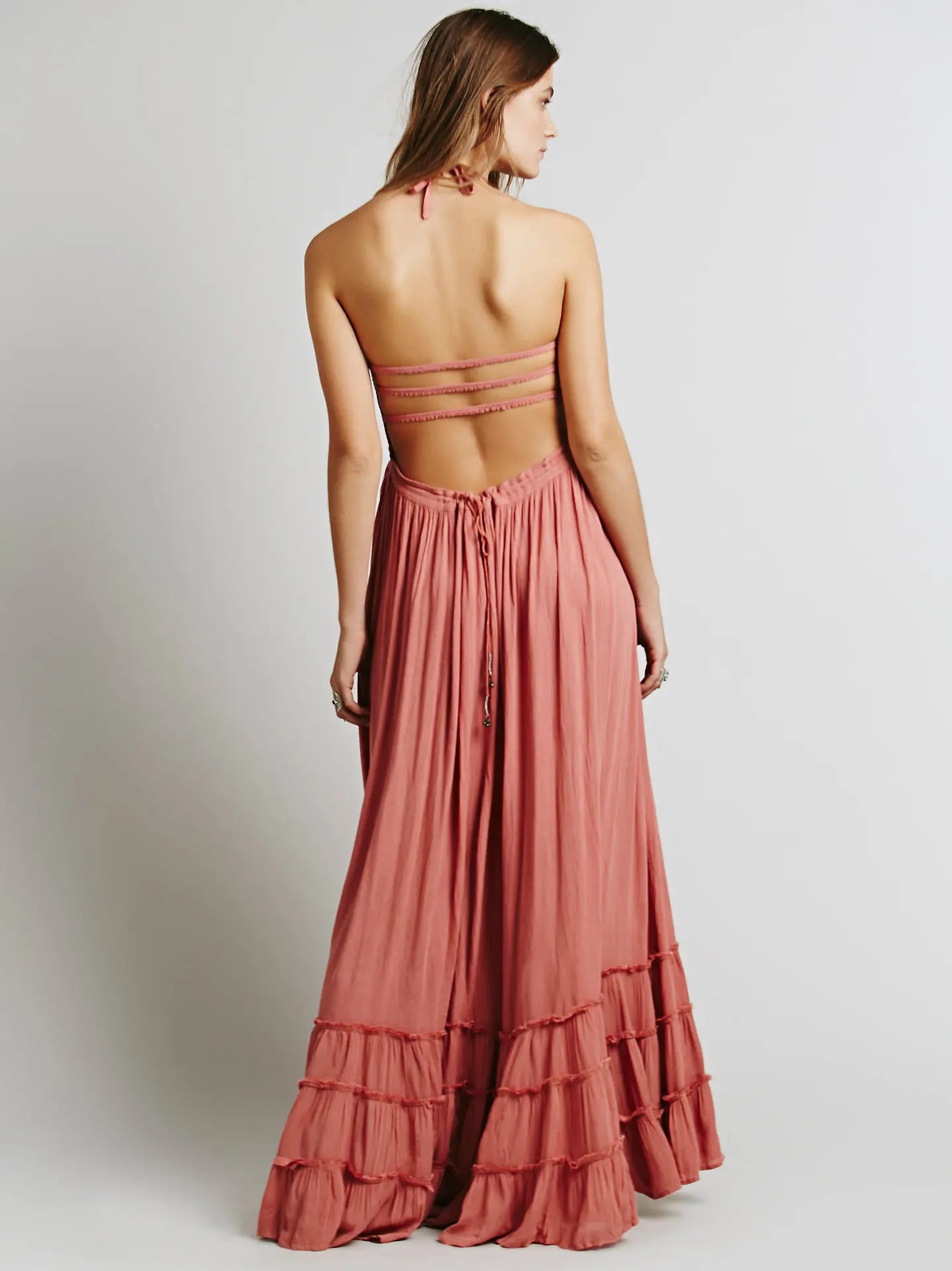 Vestido Gypsy Rose-Coffee