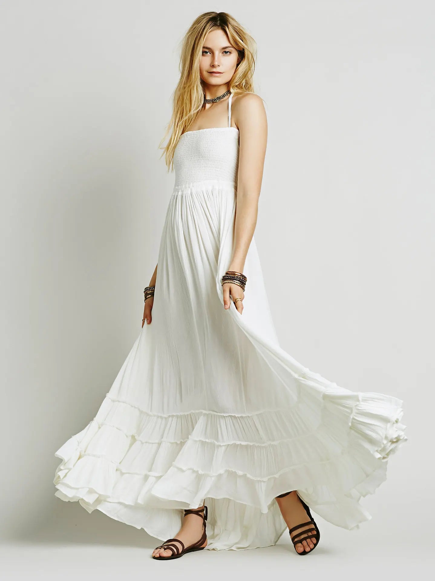 Vestido Gypsy Preto-Branco