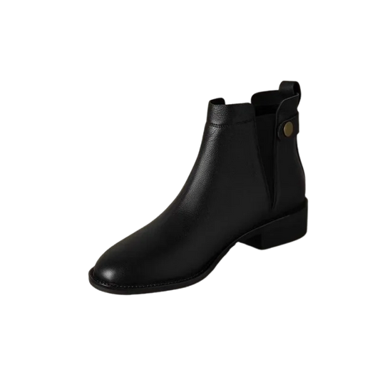 Bota Andrea Cano Médio Preta Ankle Boot