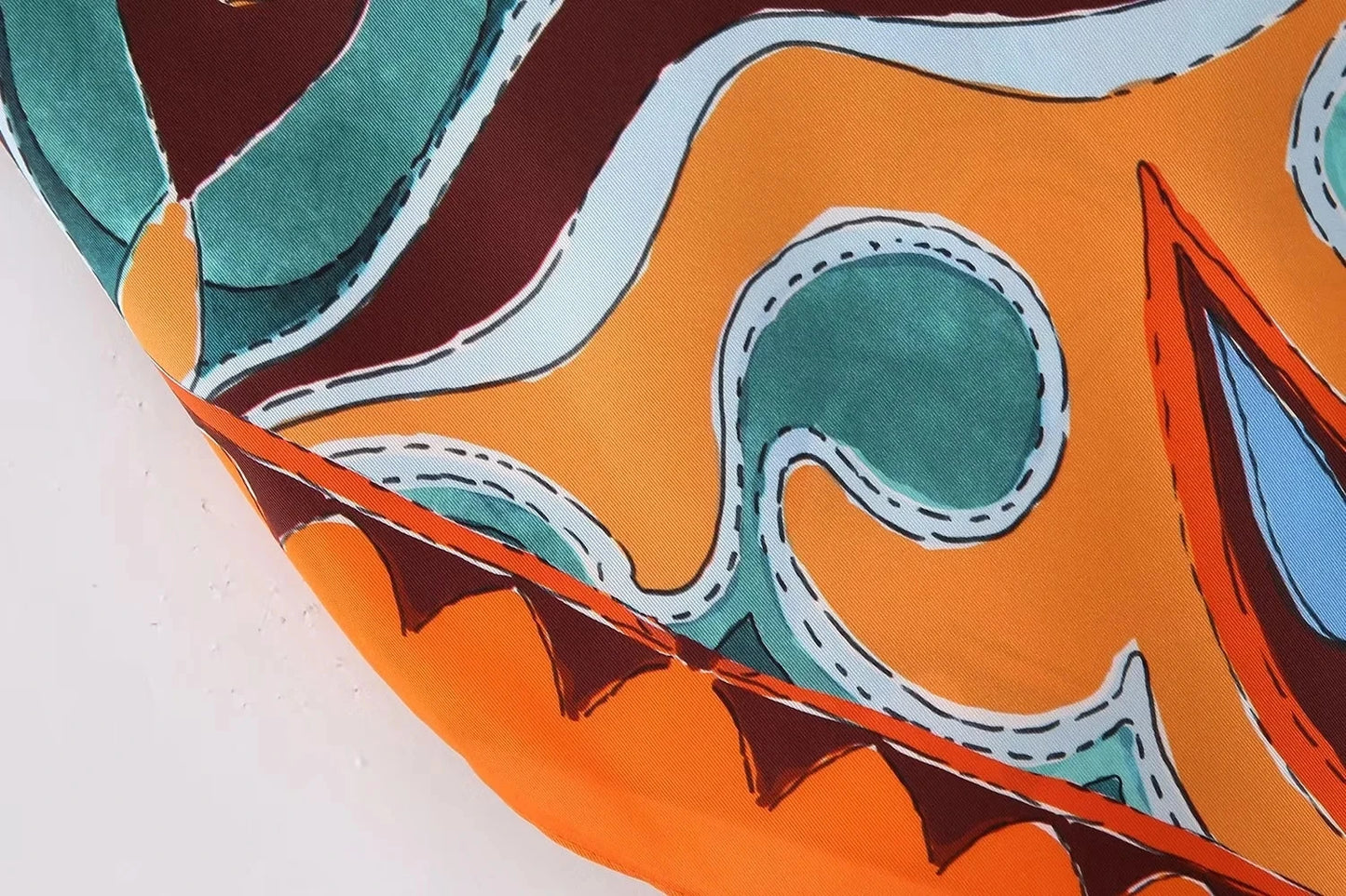 Conjunto Feminino Bandana e Calça Estampado Boho Isa