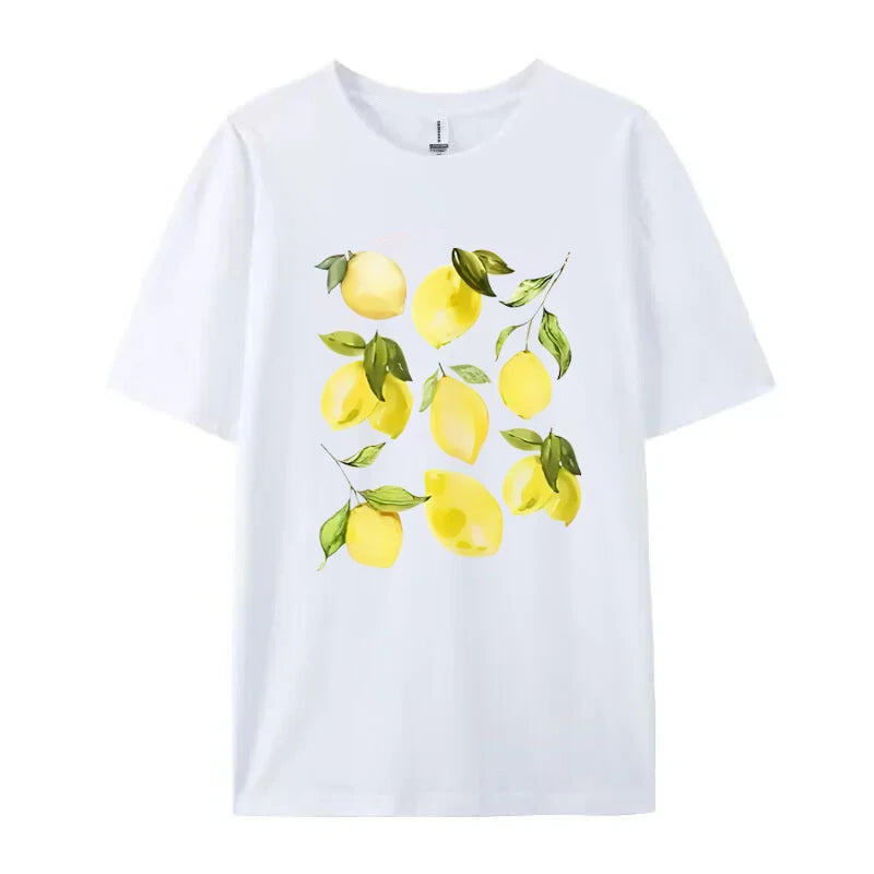 T-shirt Feminina Algodão Limões