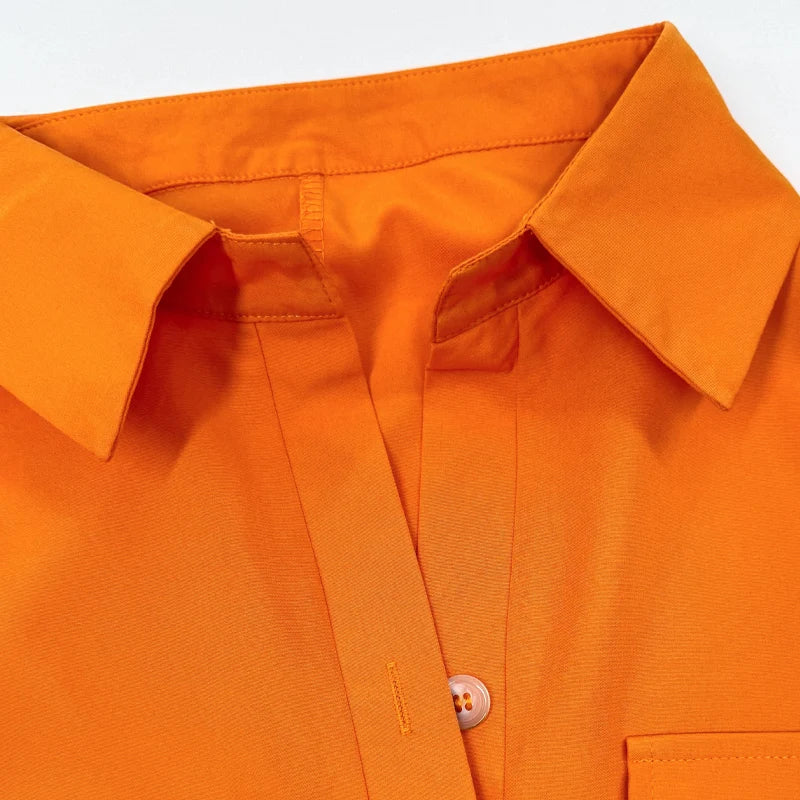 Macacão Feminino Longo Botões Manga Longa Virgínia