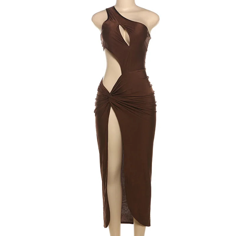 Vestido Longo Sexy Abertura Lateral Camilla