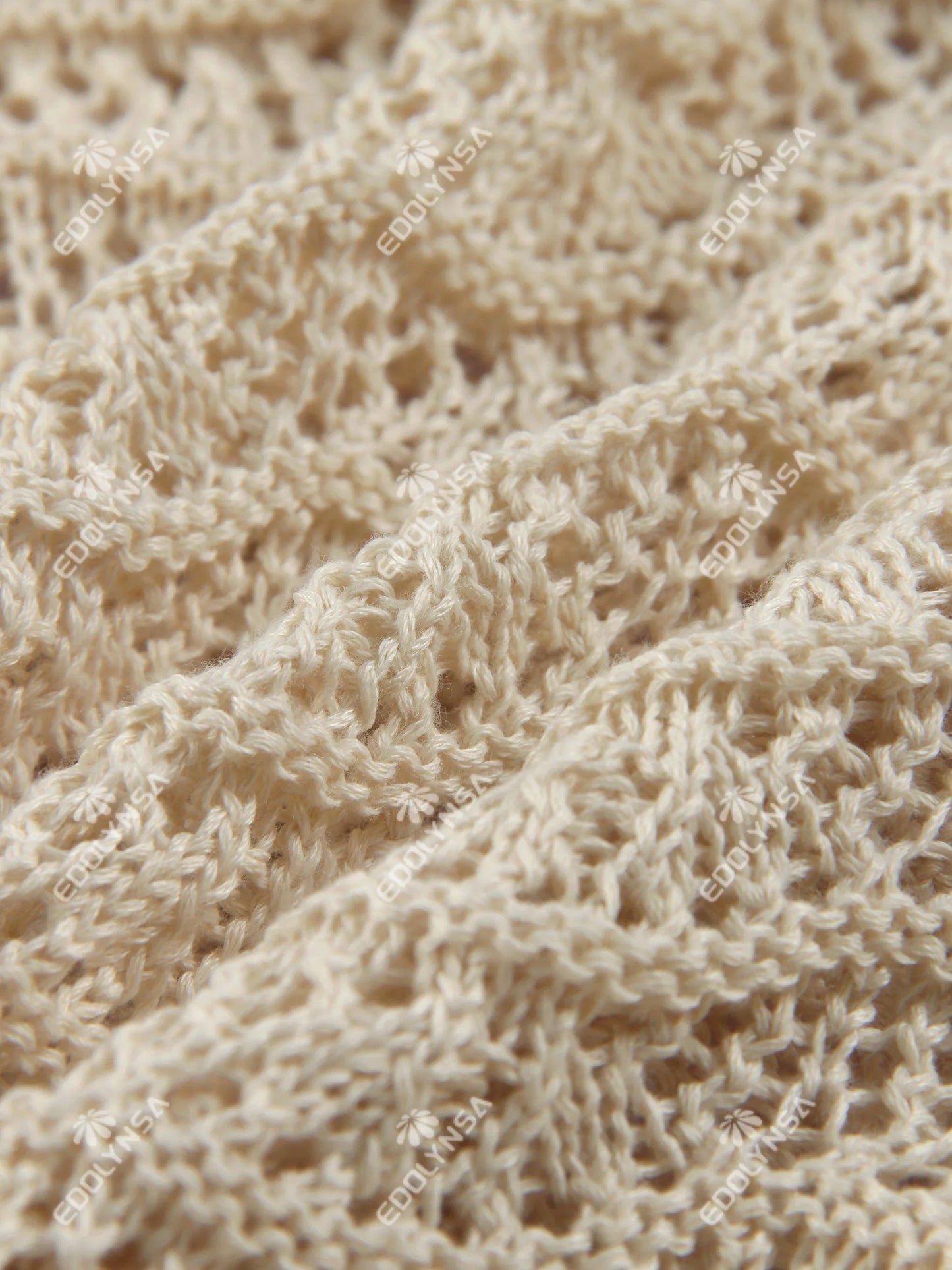 Vestido Curto Tricô Amarração Boho Chic