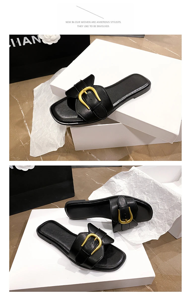 Rasteirinha Slipper Emily Fivela