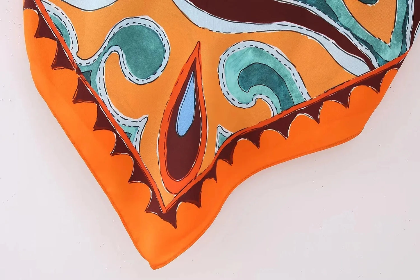 Conjunto Feminino Bandana e Calça Estampado Boho Isa