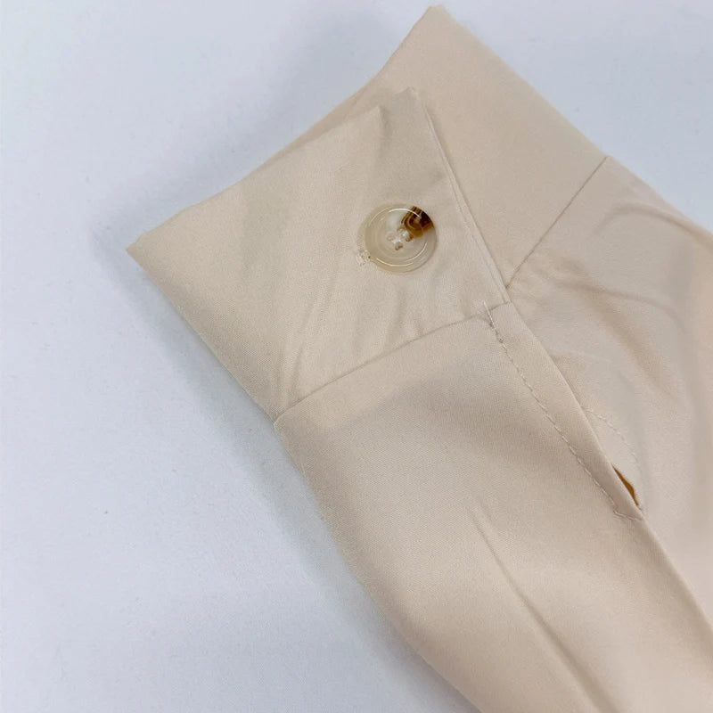 Macacão Feminino Longo Botões Manga Longa Virgínia