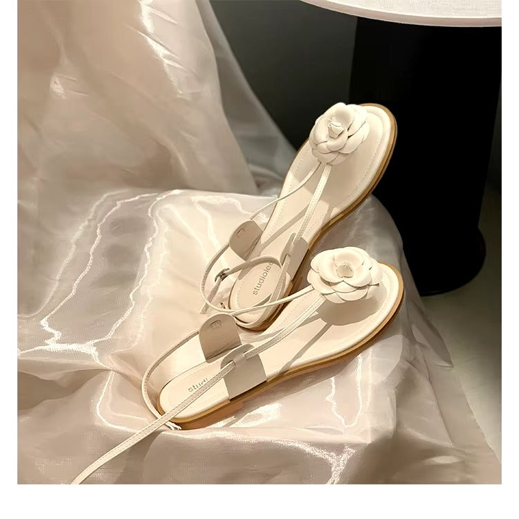 Rasteirinha Rose Amarração Aplicação de Flor