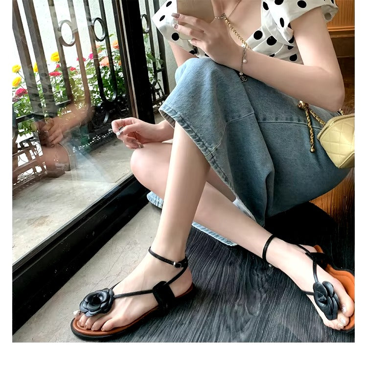 Rasteirinha Rose Amarração Aplicação de Flor