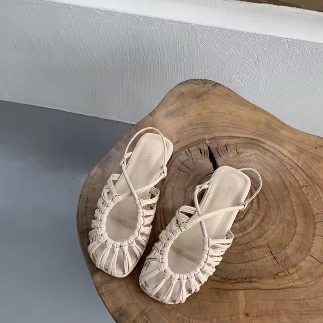 Rasteirinha Olívia Trançada