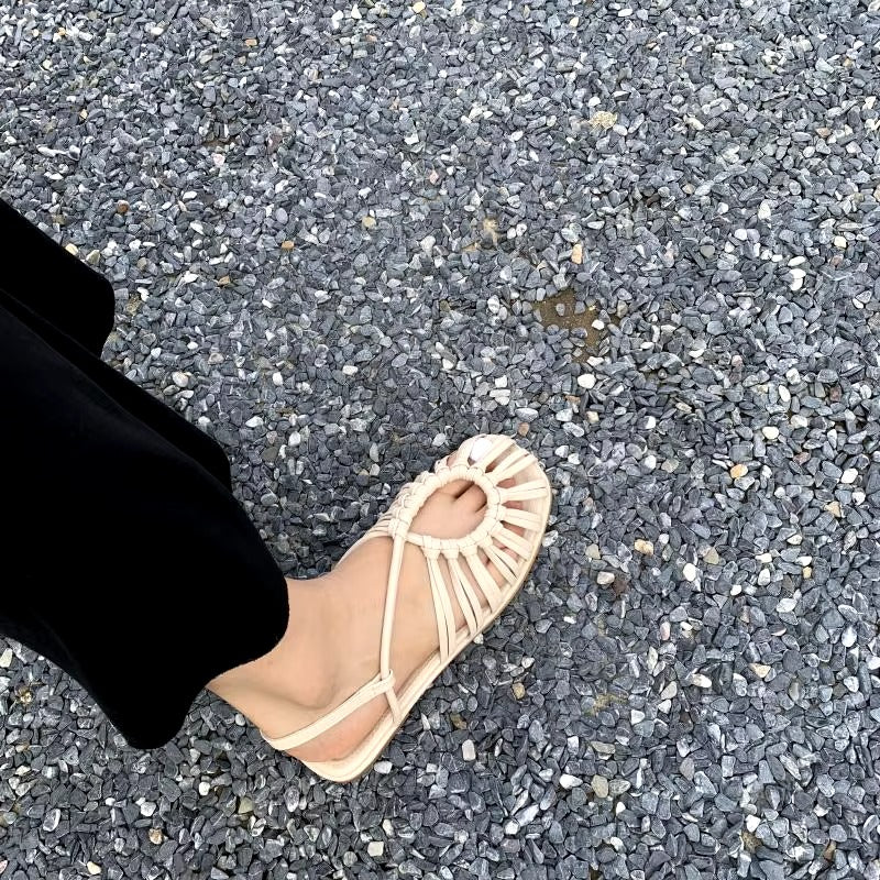 Rasteirinha Olívia Trançada