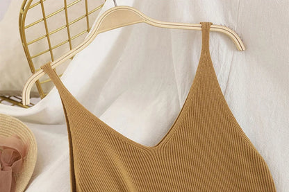 Vestido Longo Modal Canelado Alcinha Sexy