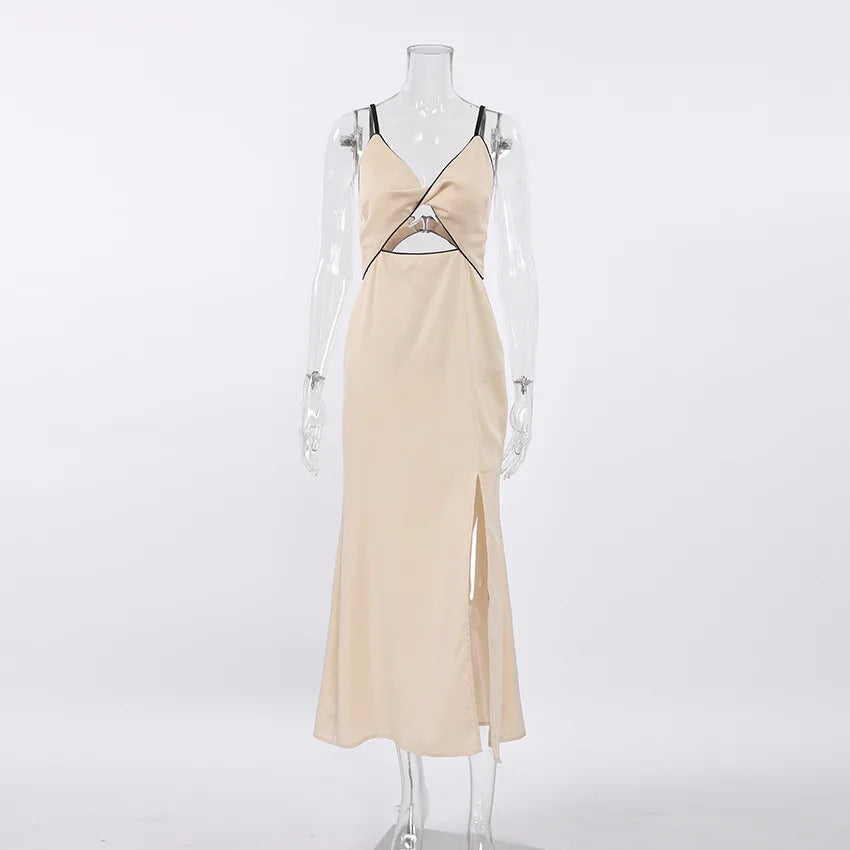 Vestido Emma Bege