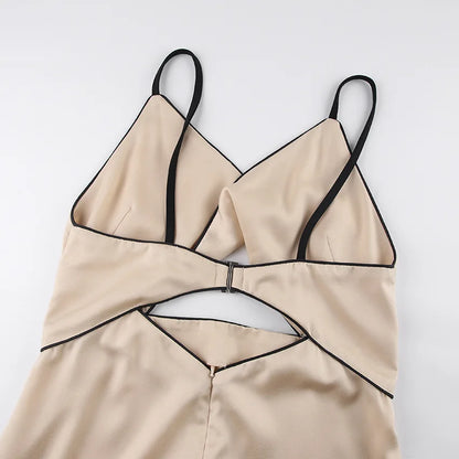 Vestido Emma Bege