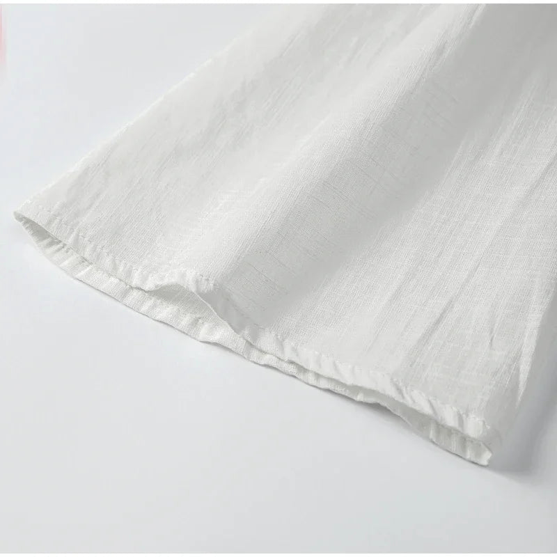Camisa Feminina Viscolinho Amarração Frontal Isla