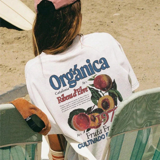 T-shirt  Feminina Algodão Orgânica