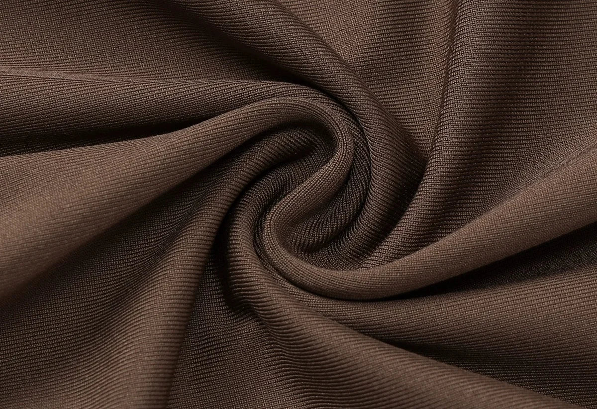 Vestido Longo Luxo Drapeado Frontal Amarração nas Costas