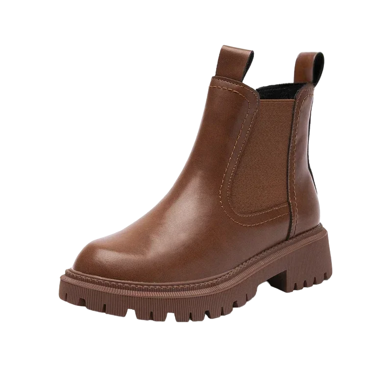 Bota Chelsea Peluciada Tratorada
