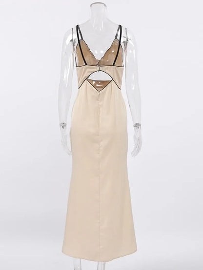 Vestido Emma Bege
