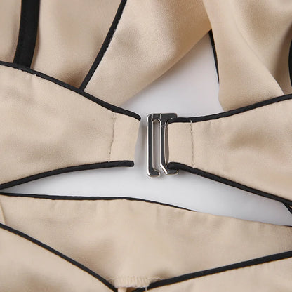 Vestido Emma Bege