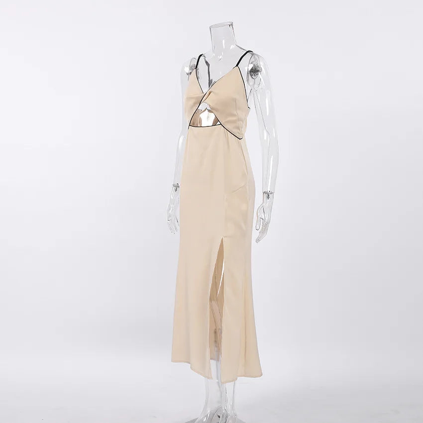 Vestido Emma Bege