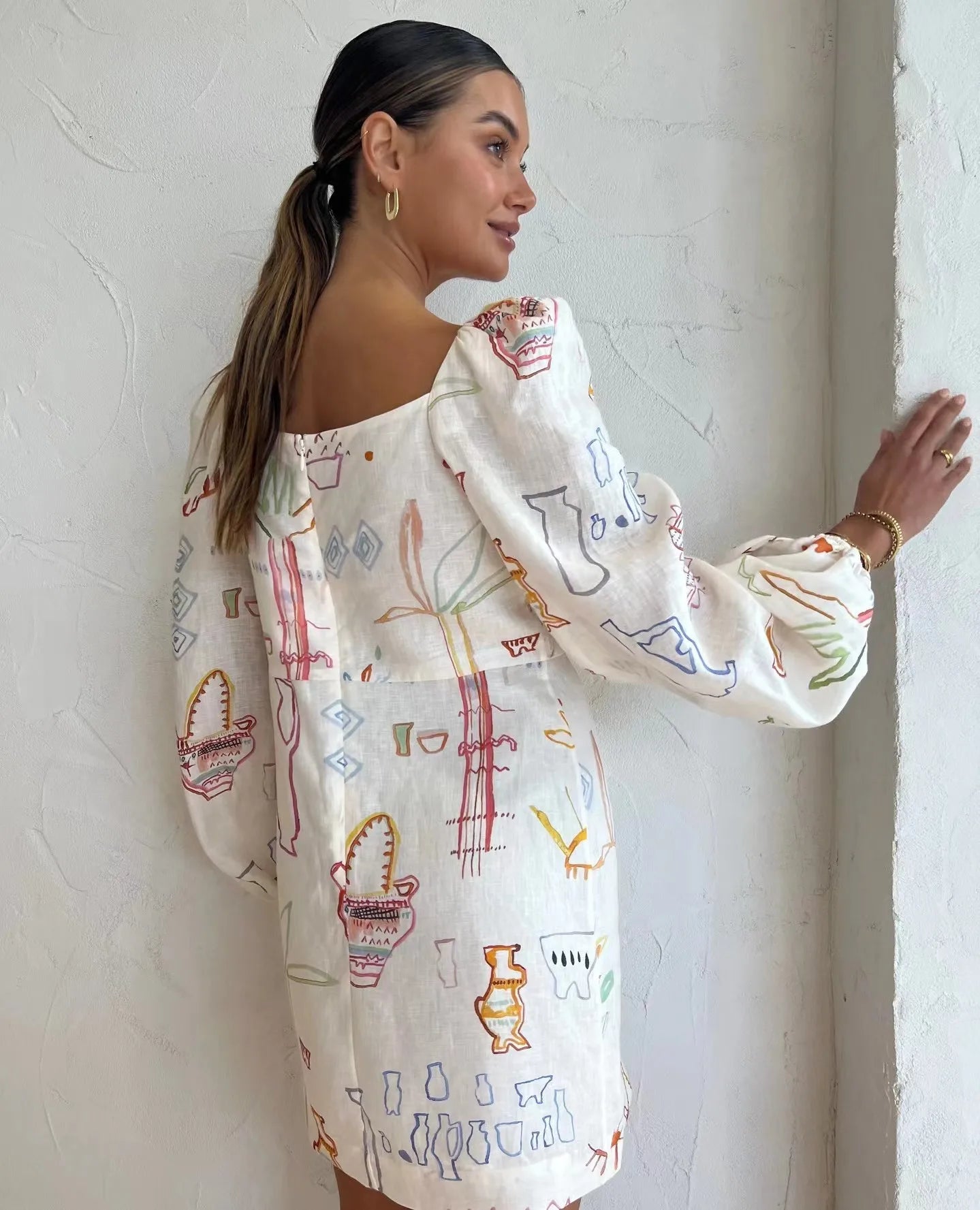 Vestido Marfino