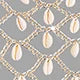 Sexy Metal Sea Shell Tassel Bra Chest Chain Necklace for Women Simple Copper Link Chain Bikini Beach Body Jewelry Accessories