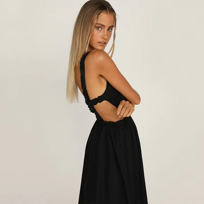 Vestido Rute Midi Preto
