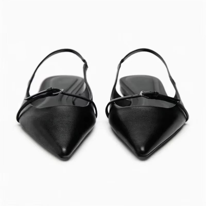 Sapatilha Slingback Roberta Fecho Duplo