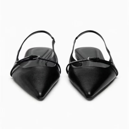 Sapatilha Slingback Roberta Fecho Duplo